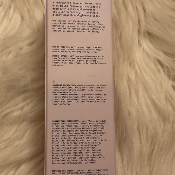 Provence Beauty Sugar Plum Exfoliating Facial Toner - New in Box - Picture 7 of 9